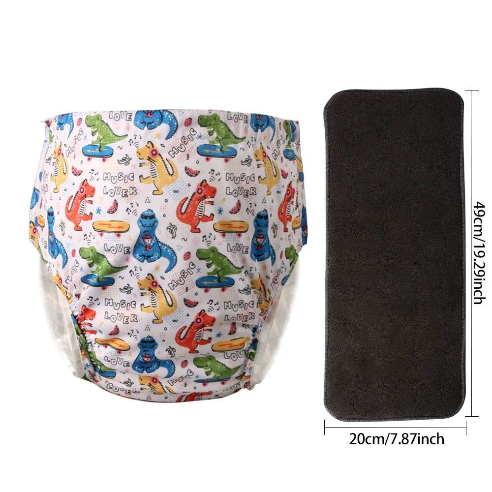 Cute Ice Silk ABDL Cloth Diapers (Colors) - Puppy's Aesthetics