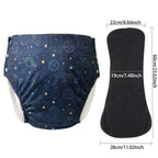 Cute Ice Silk ABDL Cloth Diapers (Colors) - Puppy's Aesthetics