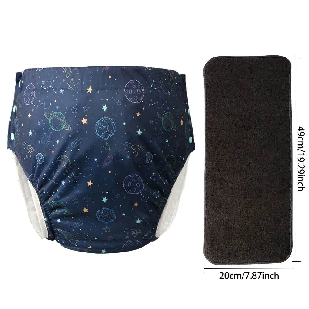 Cute Ice Silk ABDL Cloth Diapers (Colors) - Puppy's Aesthetics