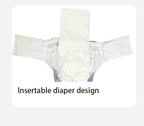 Cute Ice Silk ABDL Cloth Diapers (Colors) - Puppy's Aesthetics