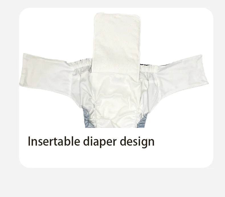 Cute Ice Silk ABDL Cloth Diapers (Colors) - Puppy's Aesthetics