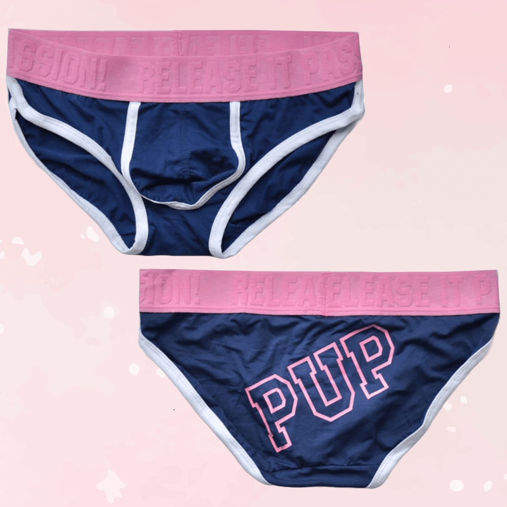 Playful Pup Briefs (Colors) - Puppy's Aesthetics