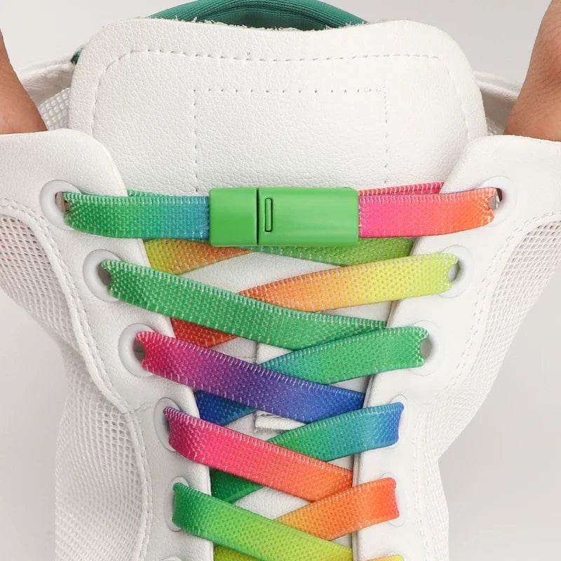 Rainbow Magic No-Tie Laces (Colors) - Puppy's Aesthetics
