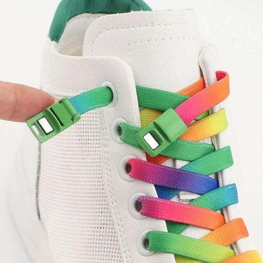 Rainbow Magic No-Tie Laces (Colors) - Puppy's Aesthetics