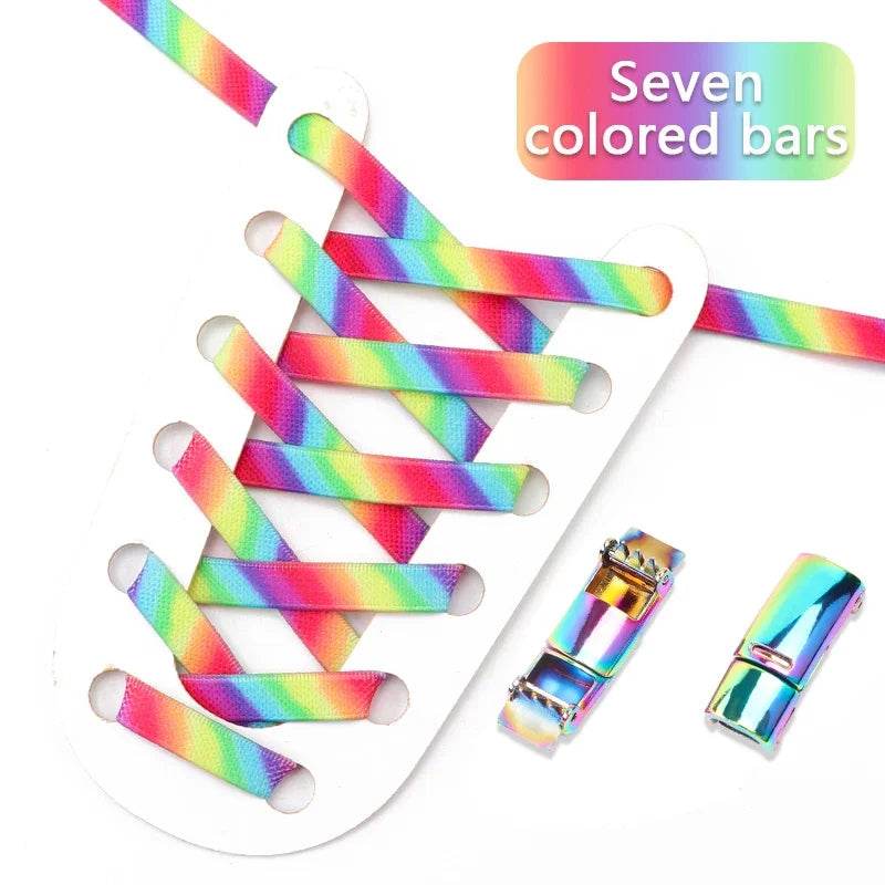 Rainbow Magic No-Tie Laces (Colors) - Puppy's Aesthetics
