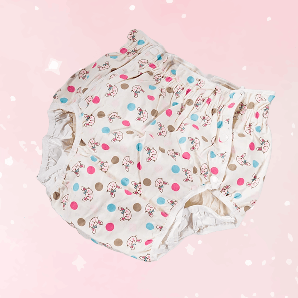 Little Bunny ABDL Cloth Adult Diaper - Puppy's Aesthetics