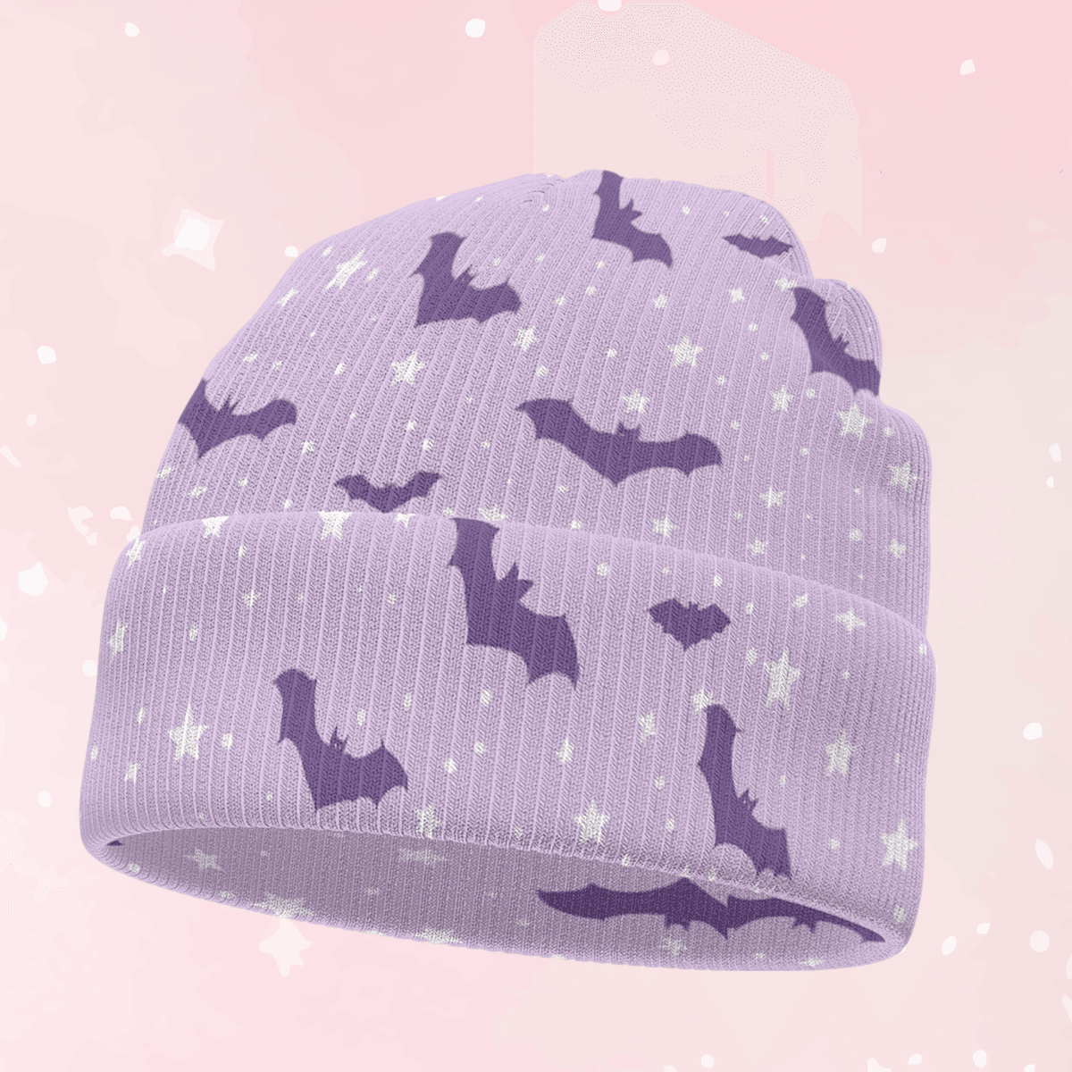 Pastel Twinkle Bats Comfy Cap - Puppy's Aesthetics