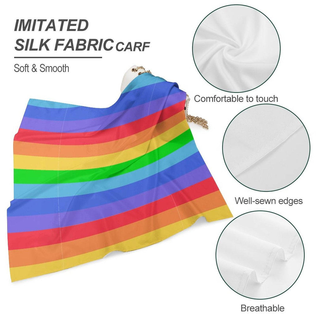 Rainbow Breeze Bandana Bib - Puppy's Aesthetics