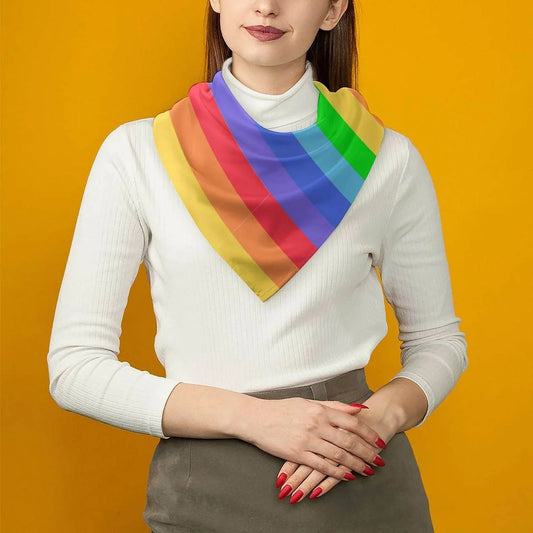 Rainbow Breeze Bandana Bib - Puppy's Aesthetics