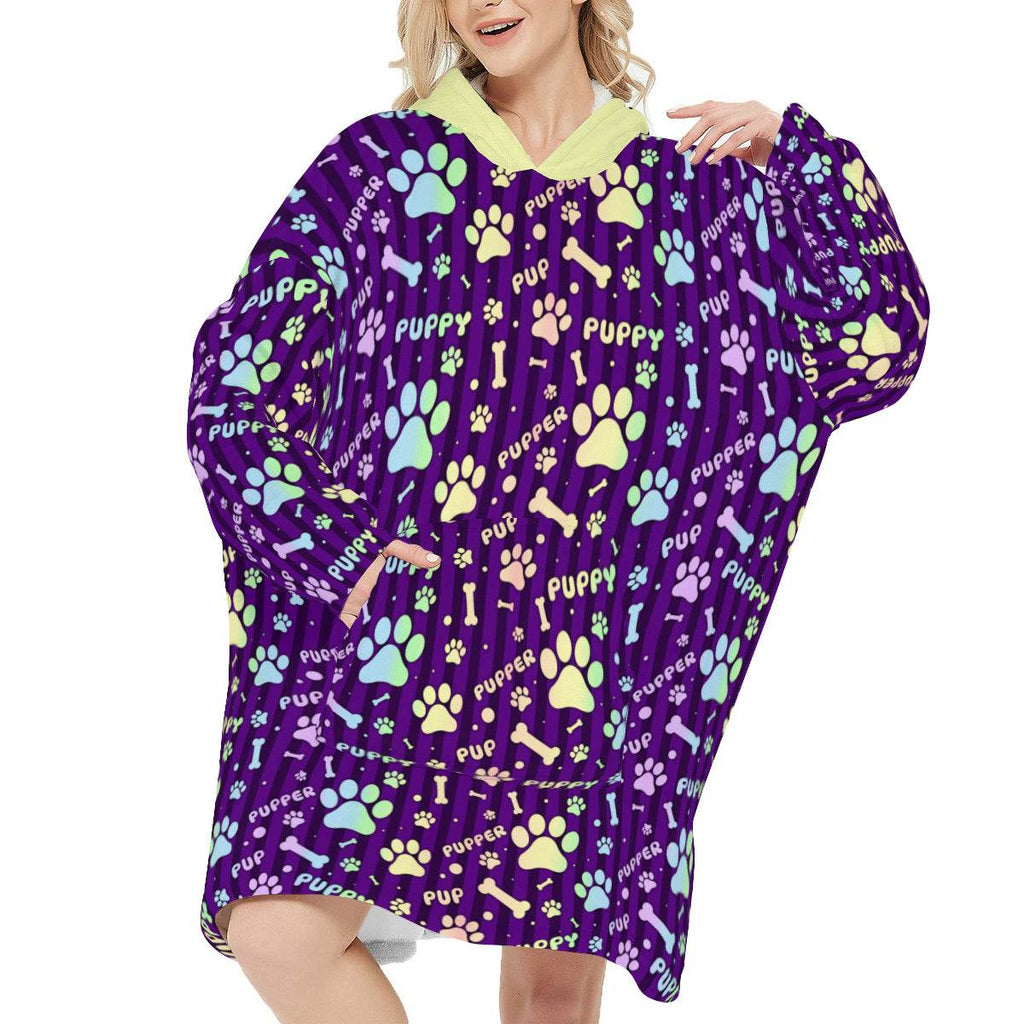 Rainbow Pup Sleepy Cocoon - Puppy's Aesthetics