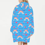 Rainbow Whimsy Sleepy Cocoon - Puppy's Aesthetics