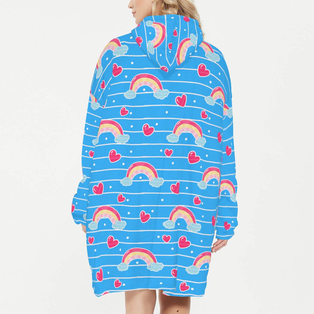 Rainbow Whimsy Sleepy Cocoon - Puppy's Aesthetics