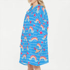 Rainbow Whimsy Sleepy Cocoon - Puppy's Aesthetics