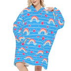 Rainbow Whimsy Sleepy Cocoon - Puppy's Aesthetics