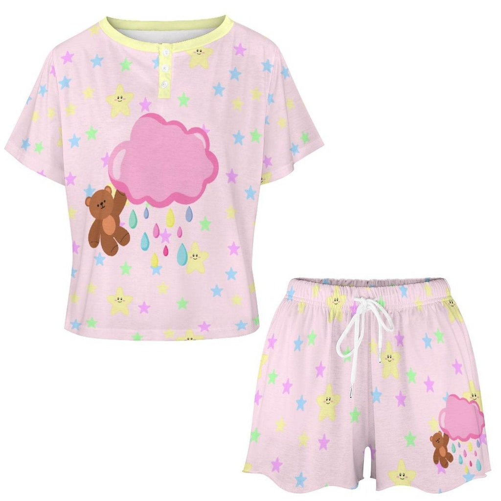 Bear Daydream Pajama Set - Puppy's Aesthetics
