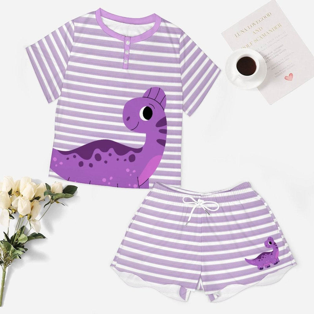 Dino Dreams Pajama Set - Puppy's Aesthetics