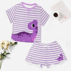 Dino Dreams Pajama Set - Puppy's Aesthetics