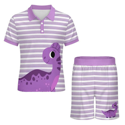 Dino Dreams Shorties Set - Puppy's Aesthetics