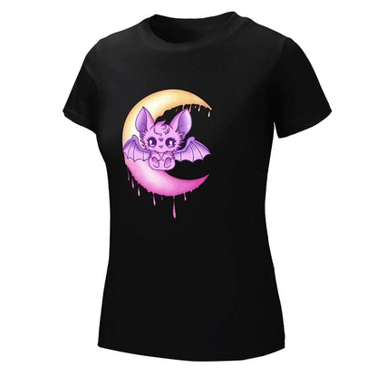 Moonlit Batty Baby Unisex Cotton Tee (Colors) - Puppy's Aesthetics