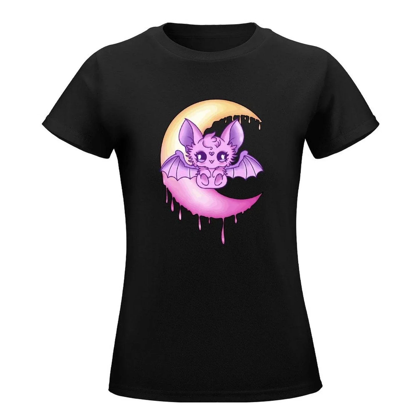 Moonlit Batty Baby Unisex Cotton Tee (Colors) - Puppy's Aesthetics