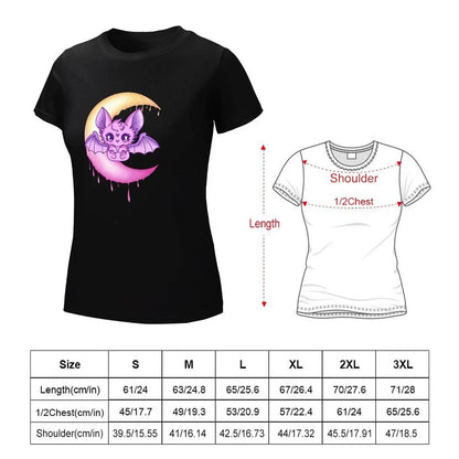 Moonlit Batty Baby Unisex Cotton Tee (Colors) - Puppy's Aesthetics