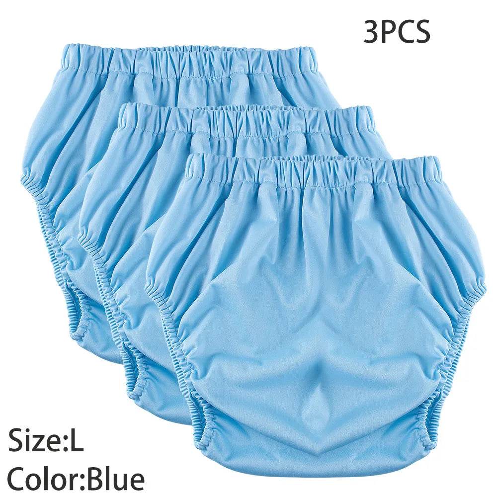 3pcs Snuggle Cloth Adult Diapers (Colors) - Puppy's Aesthetics