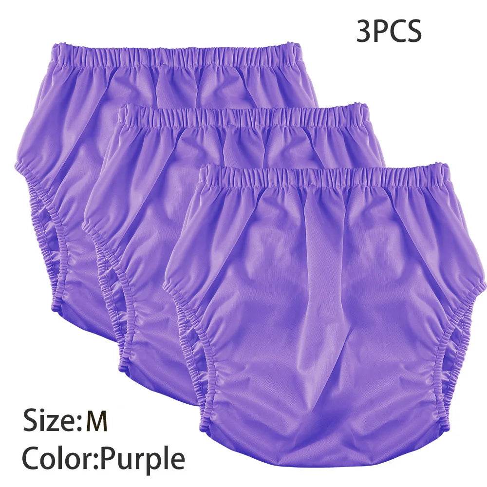 3pcs Snuggle Cloth Adult Diapers (Colors) - Puppy's Aesthetics