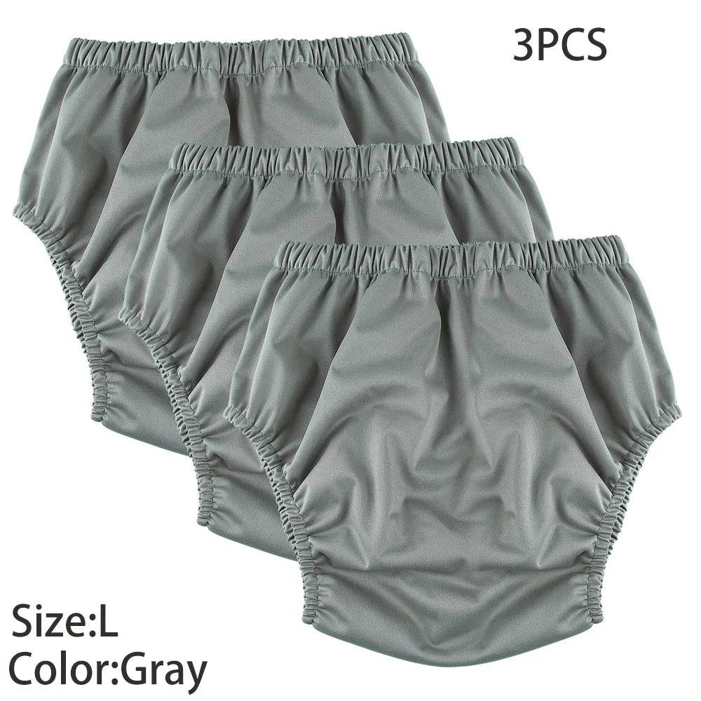 3pcs Snuggle Cloth Adult Diapers (Colors) - Puppy's Aesthetics