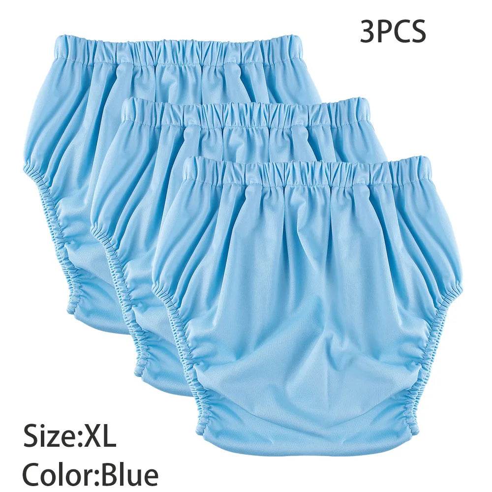 3pcs Snuggle Cloth Adult Diapers (Colors) - Puppy's Aesthetics