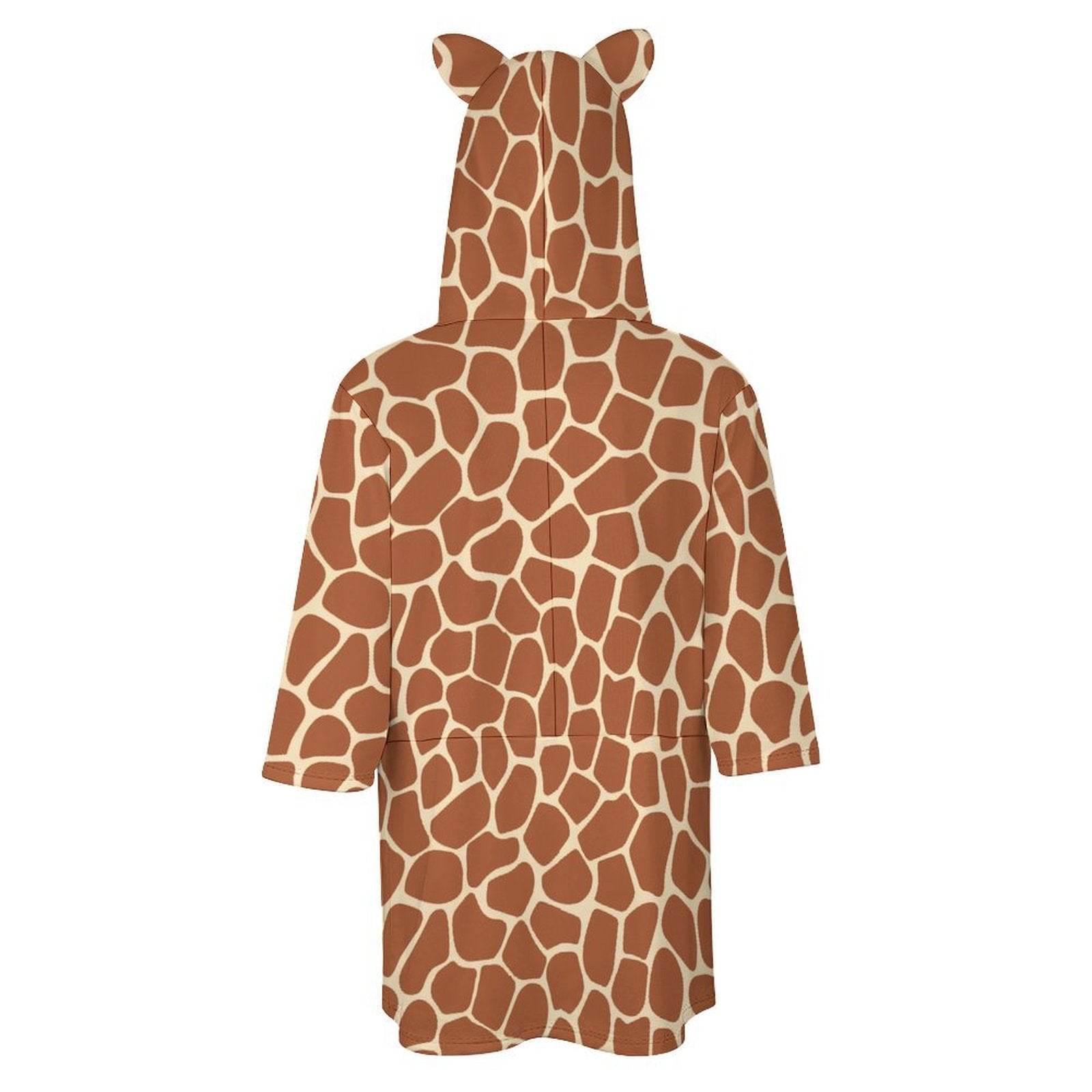 Safari Snuggle Unisex Hoodie w/Ears - Puppy's Aesthetics