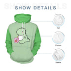 Sippin Saurus Plushie Unisex Cuddle Fit - Puppy's Aesthetics