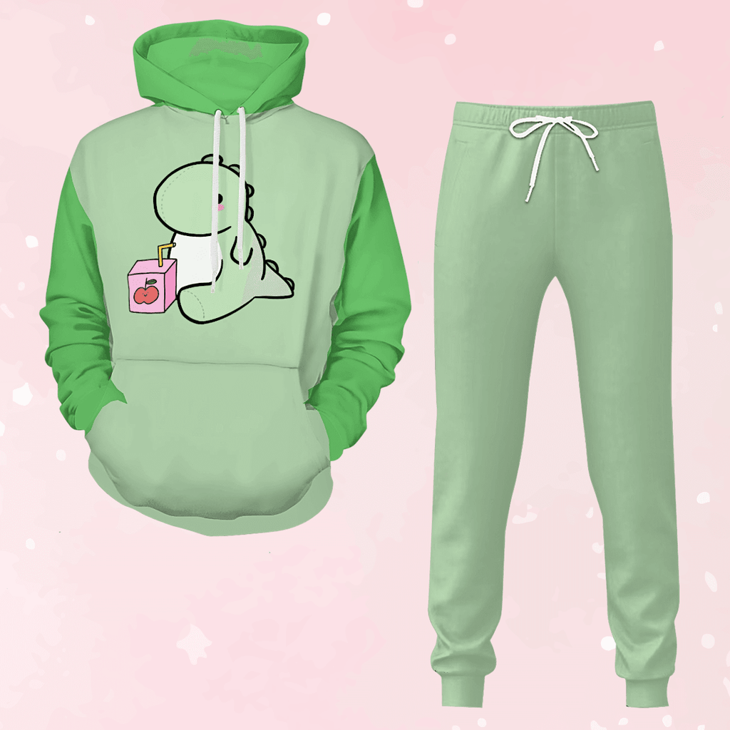 Sippin Saurus Plushie Unisex Cuddle Fit - Puppy's Aesthetics