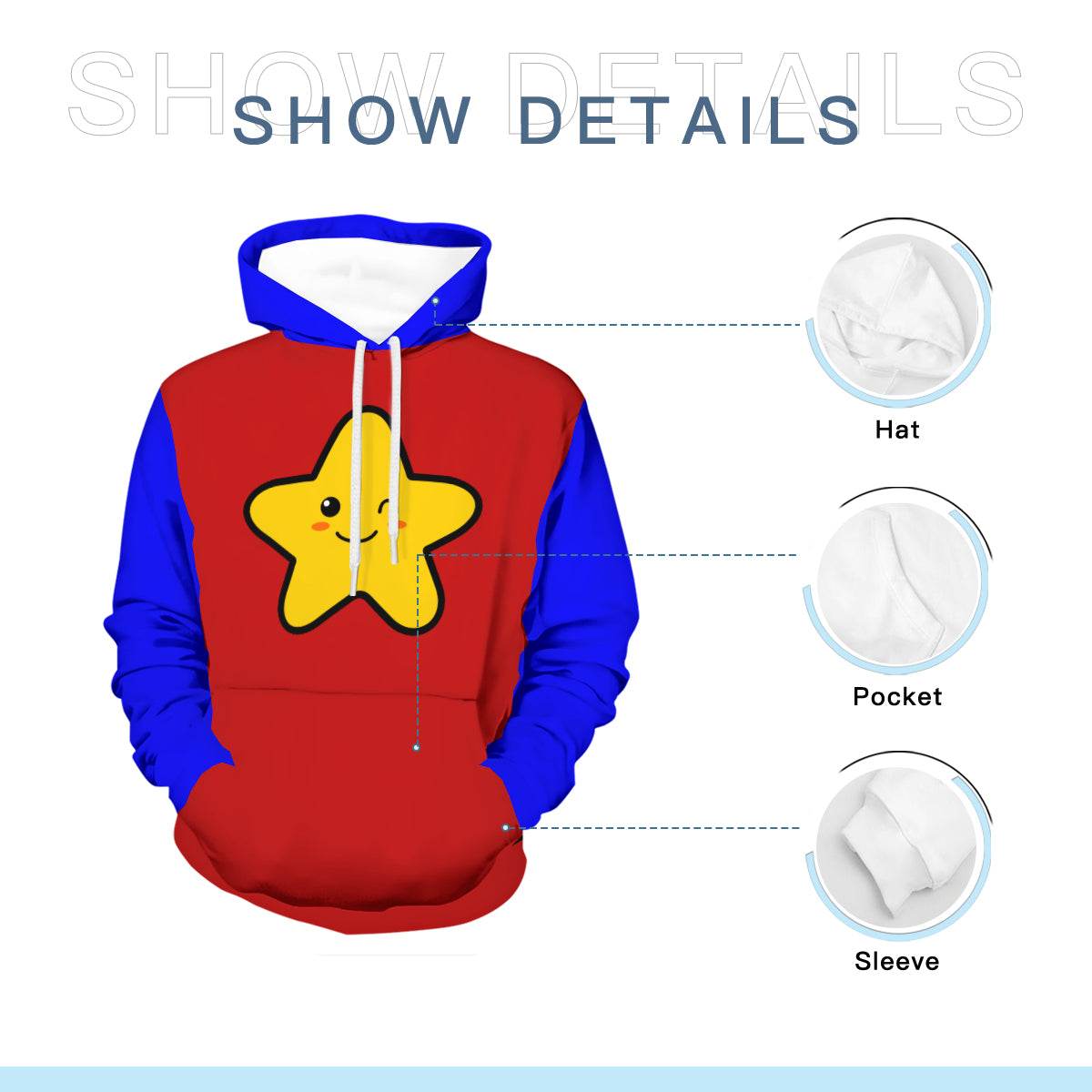 Vibrant Star Unisex Cuddle Fit - Puppy's Aesthetics