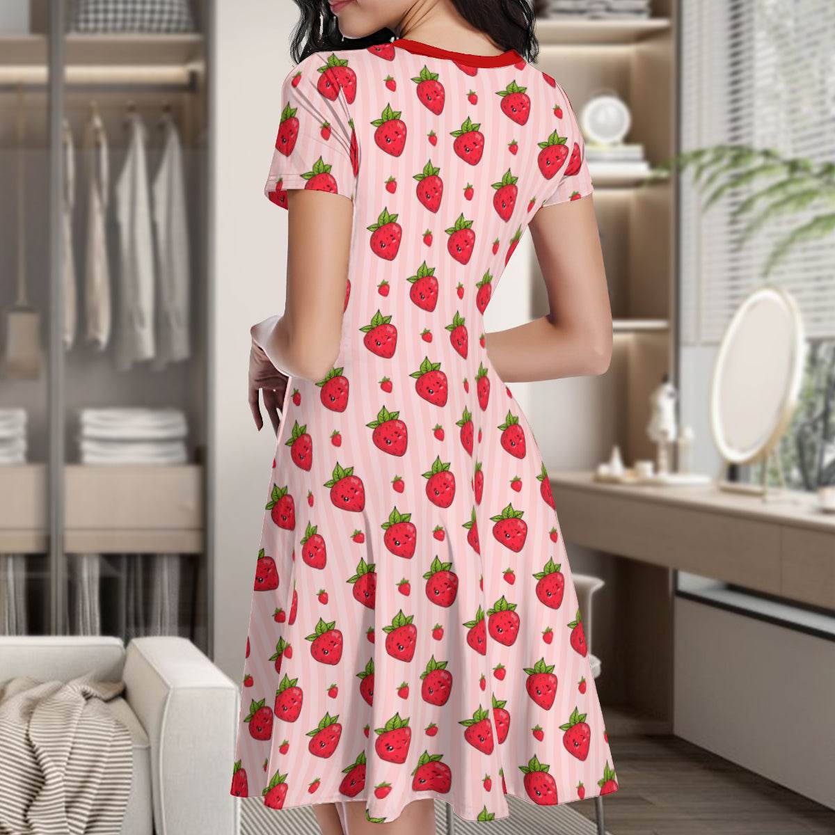 Berry Wink Little Dress - Puppy's Aesthetics