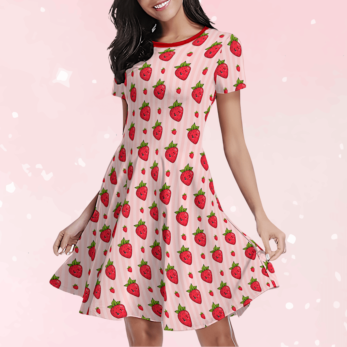 Berry Wink Little Dress - Puppy's Aesthetics