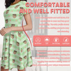 Comfy Cling Little Dress - Puppy's Aesthetics