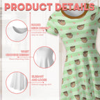 Comfy Cling Little Dress - Puppy's Aesthetics