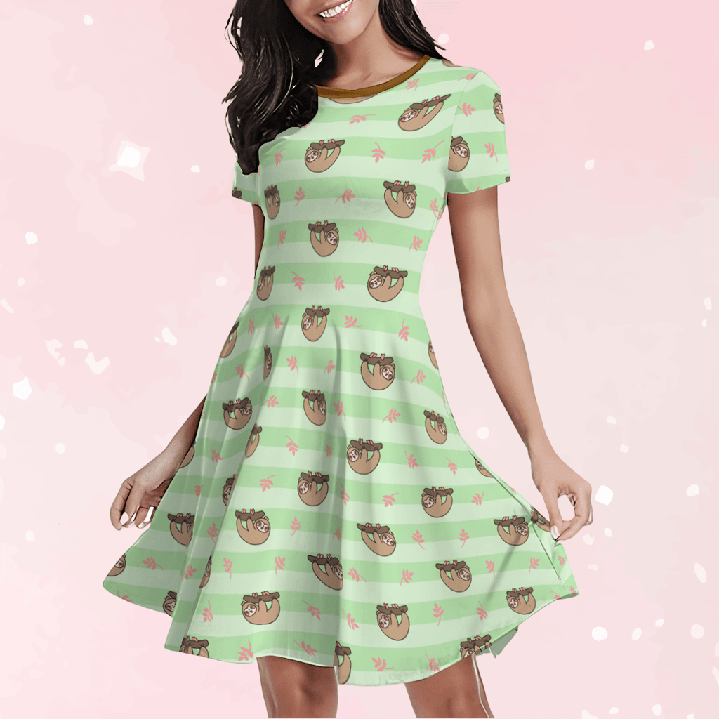 Comfy Cling Little Dress - Puppy's Aesthetics