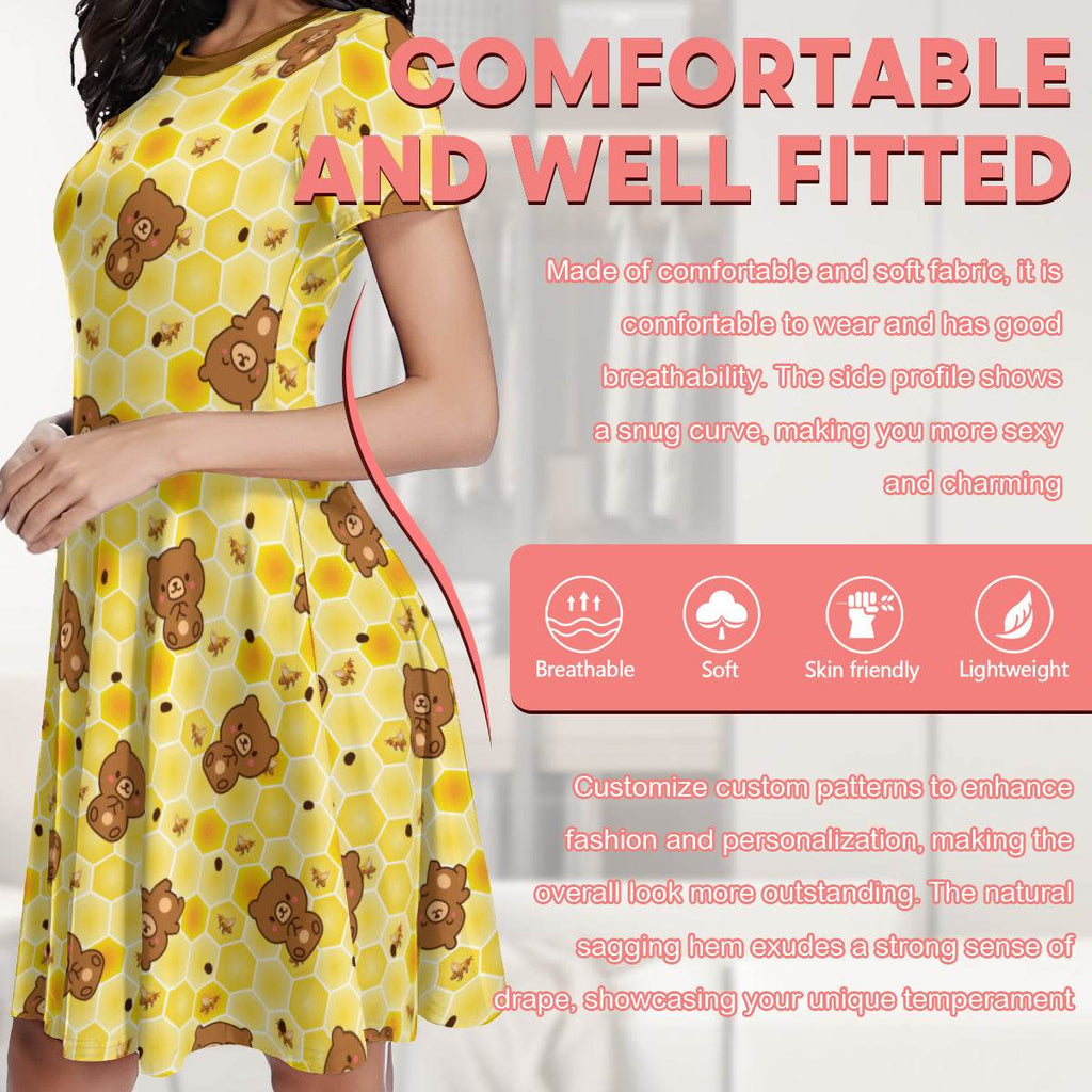 Honey Paw Little Dress - Puppy's Aesthetics