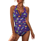 Lil’ Orbitz Split Swimsuit - Puppy's Aesthetics