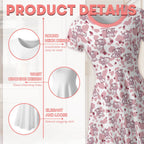 Strawbaby Cow Little Dress - Puppy's Aesthetics