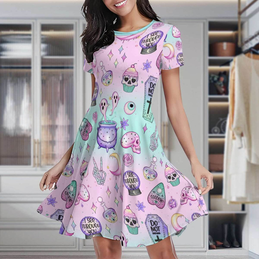 Witchy Whimsy Little Dress - Puppy's Aesthetics