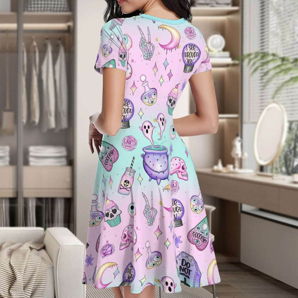 Witchy Whimsy Little Dress - Puppy's Aesthetics