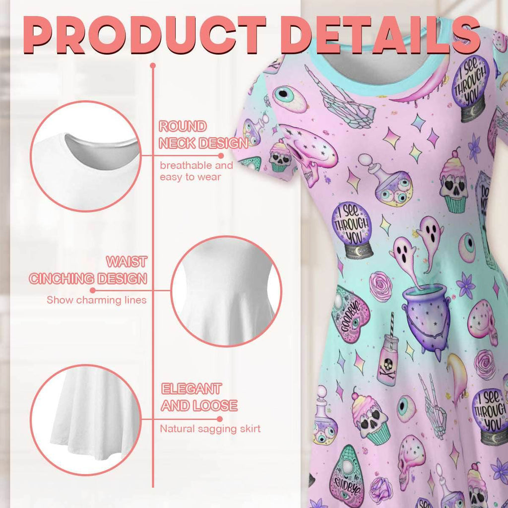 Witchy Whimsy Little Dress - Puppy's Aesthetics