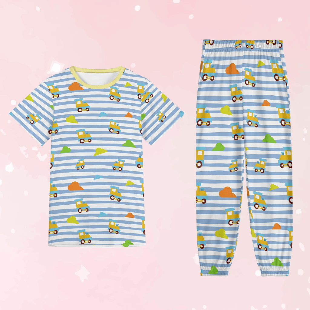 Choo-Choo Stripes Unisex Playset - Puppy's Aesthetics