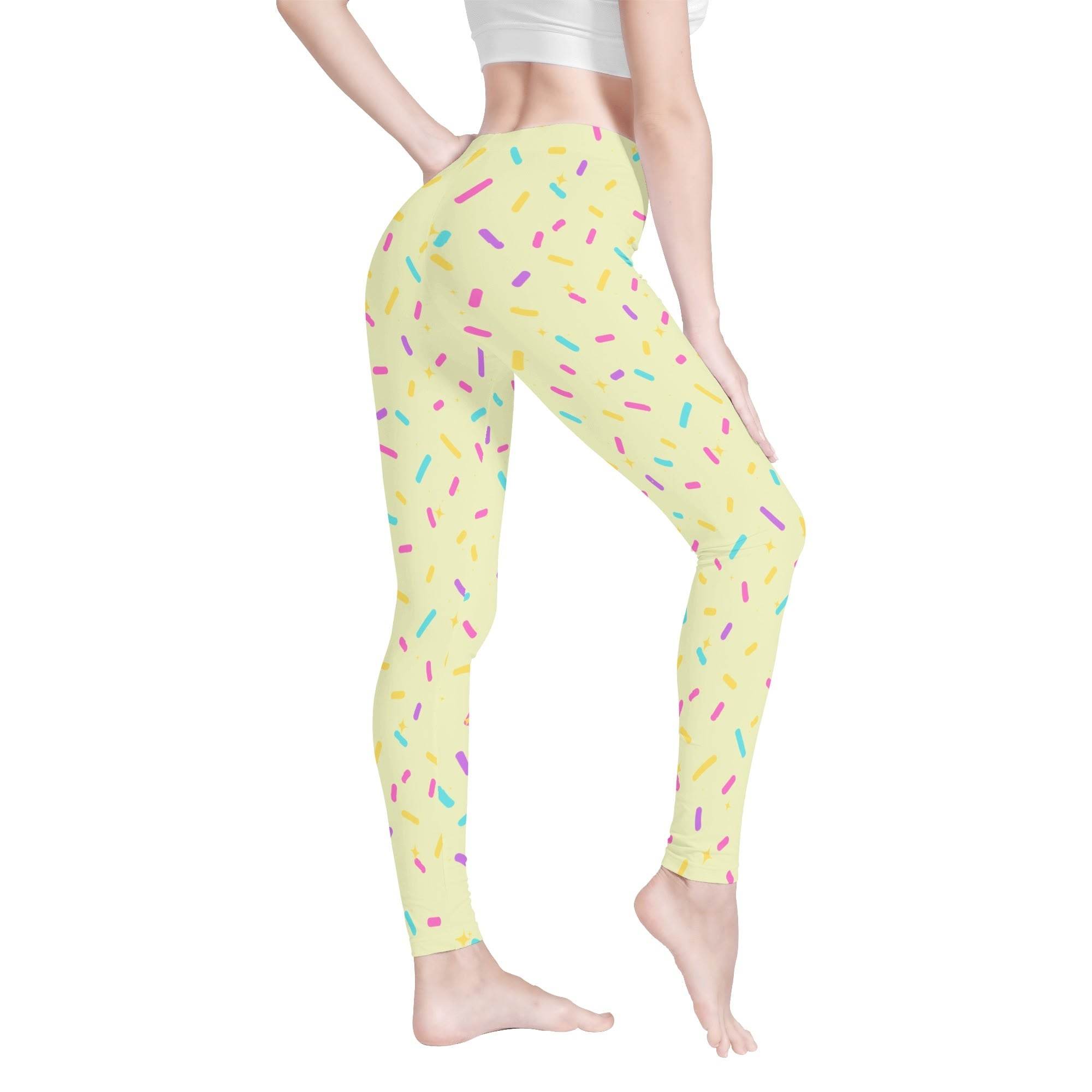 Pretty Sprinkles Soft Leggings - Puppy's Aesthetics