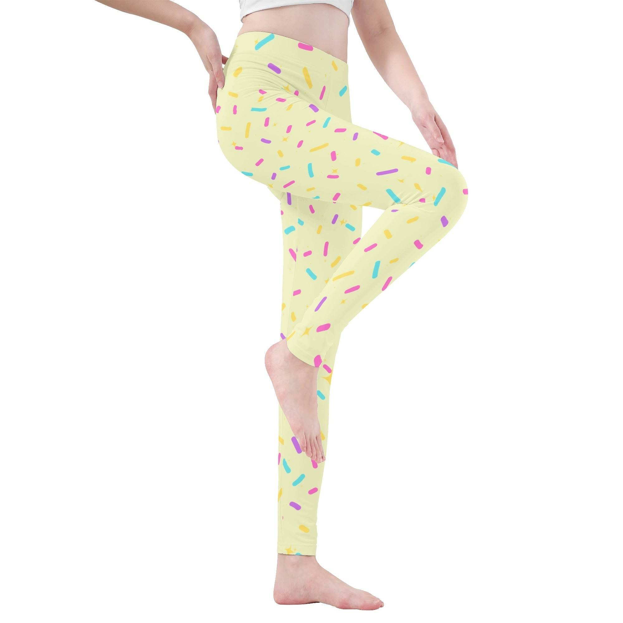 Pretty Sprinkles Soft Leggings - Puppy's Aesthetics