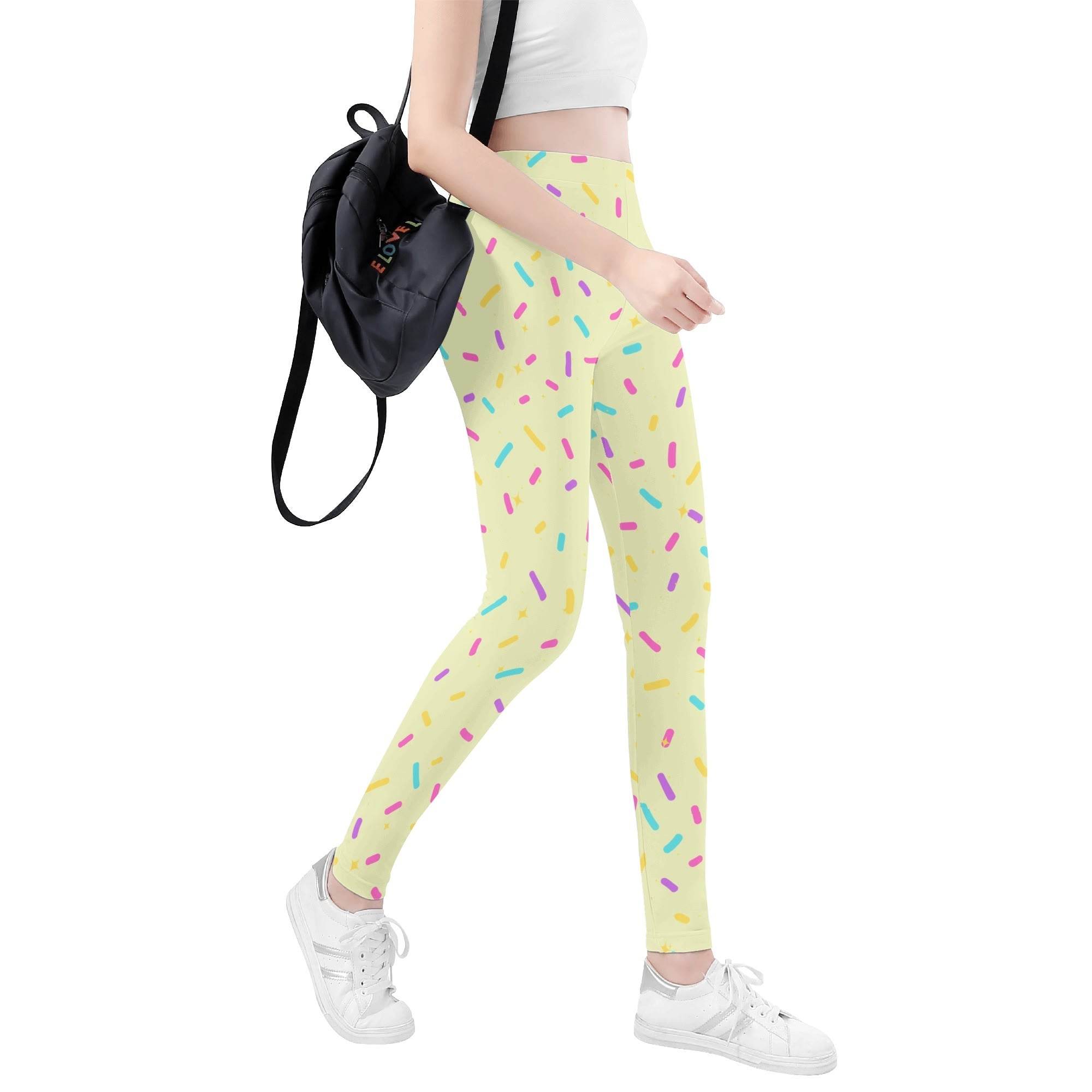 Pretty Sprinkles Soft Leggings - Puppy's Aesthetics