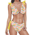 Rainbow Daze Ruffle Bikini - Puppy's Aesthetics