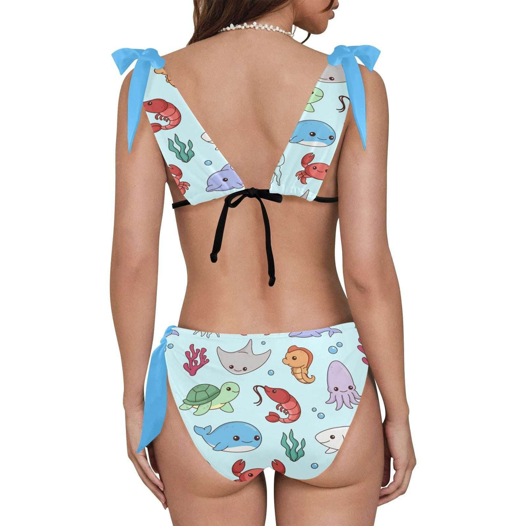 Tiny Tide Ruffle Bikini - Puppy's Aesthetics